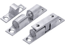 Dørholder 38 x 60 mm krom